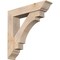 Ekena Millwork Merced Traditional Smooth Bracket w/ Offset Brace, Douglas Fir, 7 1/2"W x 36"D x 36"H BKT0806X36X36MRC01SDF - alternate 1